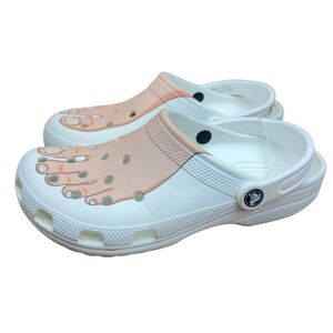 Crocs Classic ‘Dogs R Barkin’ Wo’s 10 M8 April Fools